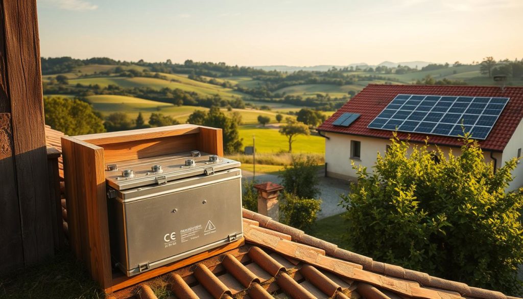 Solarstromspeicherung