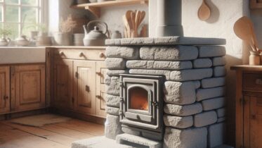 Speckstein Speicherofen