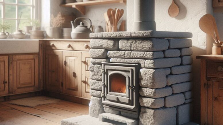 Speckstein Speicherofen