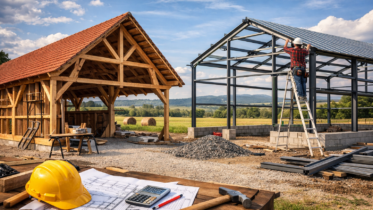 Scheune bauen