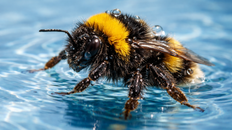 Können Hummeln schwimmen