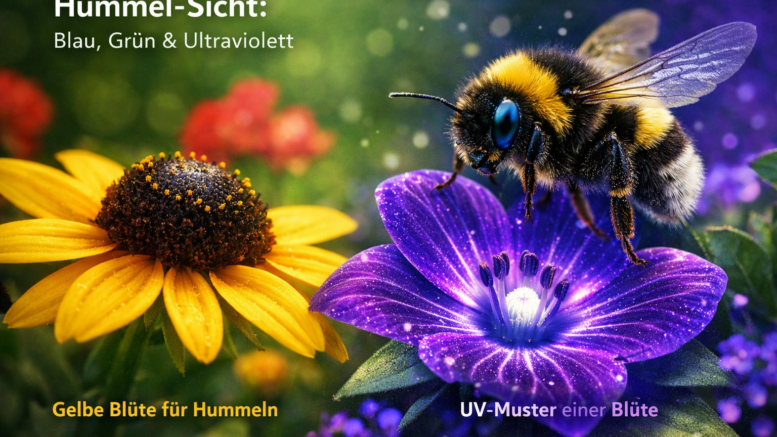Können Hummeln Farben sehen