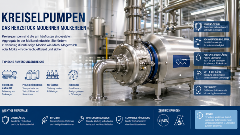 Molkerei Ausstattung