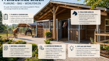 Pferdestall bauen