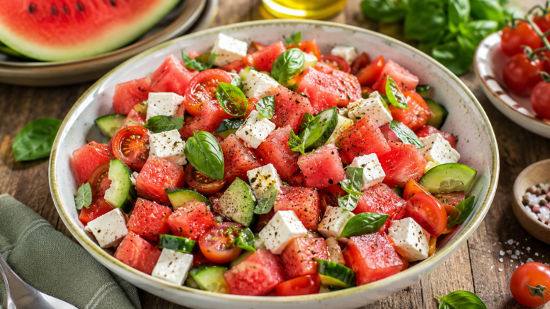 Landfrauen-Wassermelonensalat