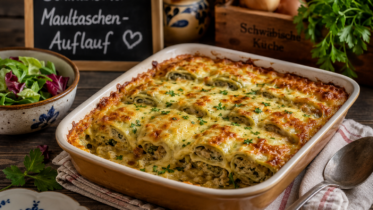 Schwäbischer Maultaschenauflauf
