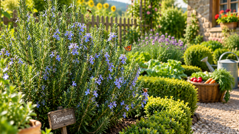 Rosmarin im Bauerngarten